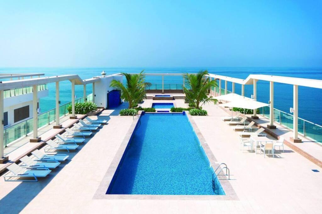 Ocean Whisper Ultra Luxe 1 Bedroom Apartment With A Private Beach - Al Marjan Island Ras el Kaïmah Extérieur photo